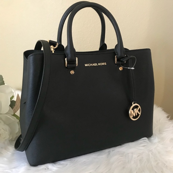 Michael Kors Large black savannah satchel & wallet - Picture 5 of 8